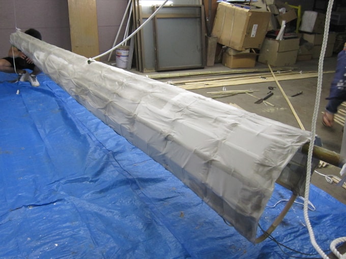 大蛇山の尻尾ができるまで