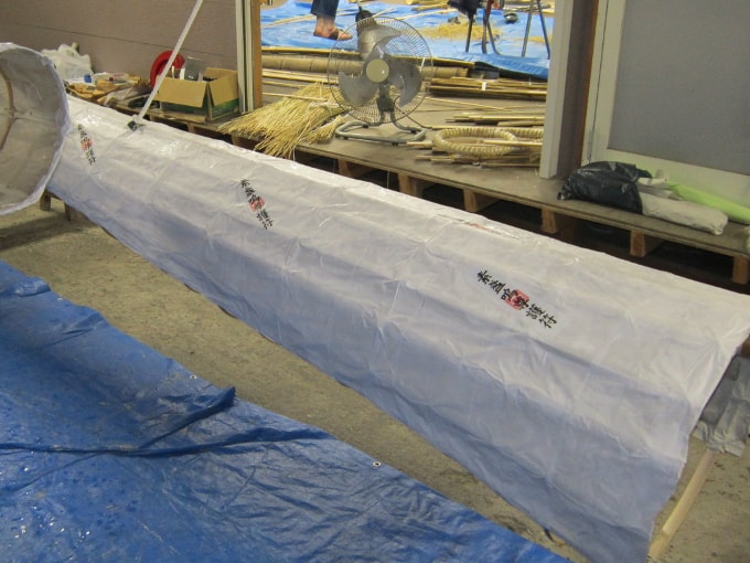 大蛇山の尻尾ができるまで