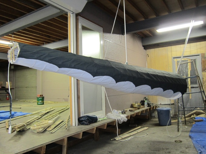 大蛇山の尻尾ができるまで