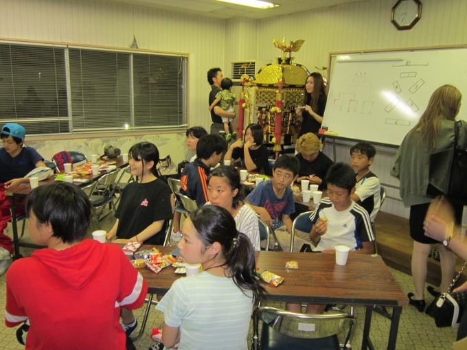 囃子とわ組の懇親会