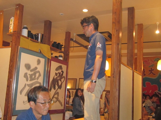 大蛇山祭の打上げ2016