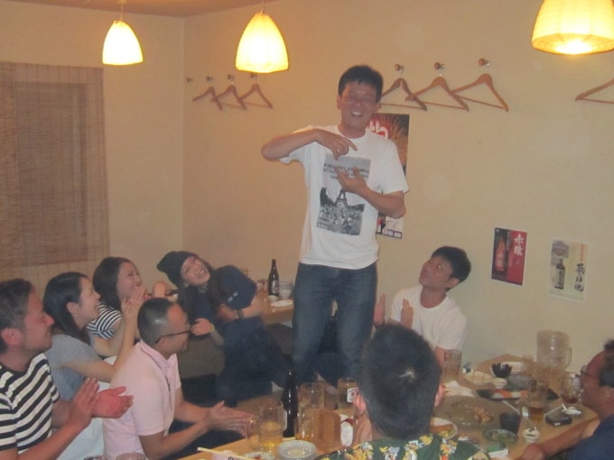 大蛇山祭の打上げ2016