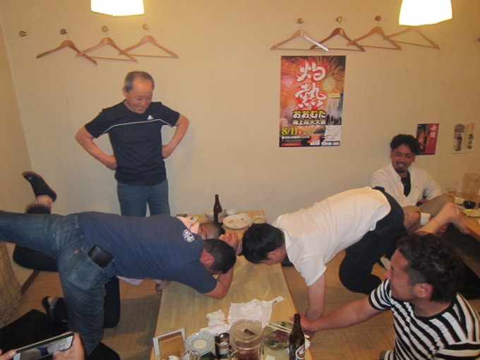 大蛇山祭の打上げ2016