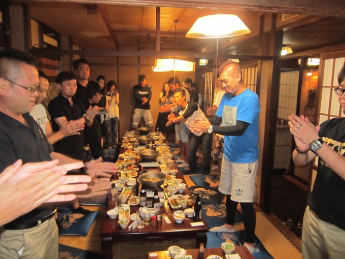 三山競演の打上げ：2015